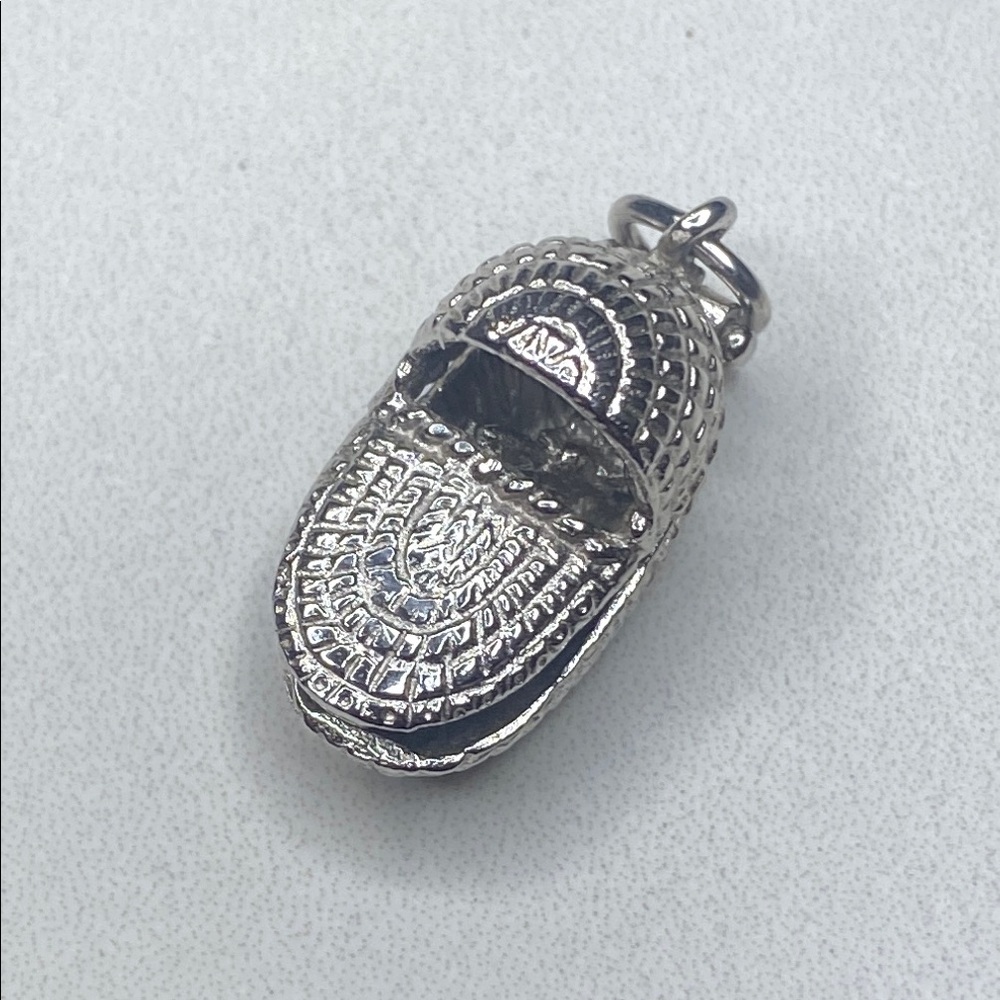 Sterling Silver Bassinet with Baby Charm 925 Bracelet‎ pendant for necklace